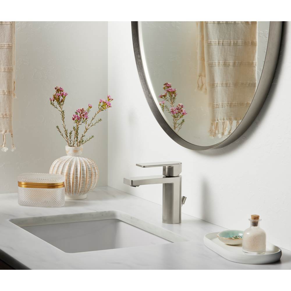 Parallel Single-handle bathroom sink faucet, 1.0 gpm