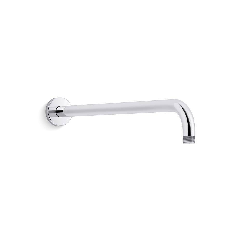 Kohler - Statement 19'' wall-mount single-function rainhead arm and flange - Vibrant Titanium