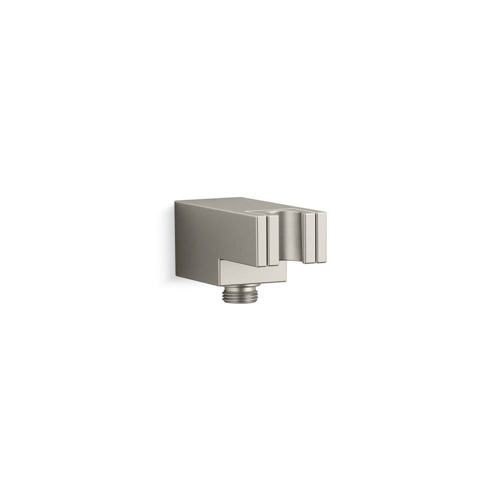 Kohler - Statement Wall-mount handshower holder with supply elbow and check valve - Vibrant Brushed Nickel