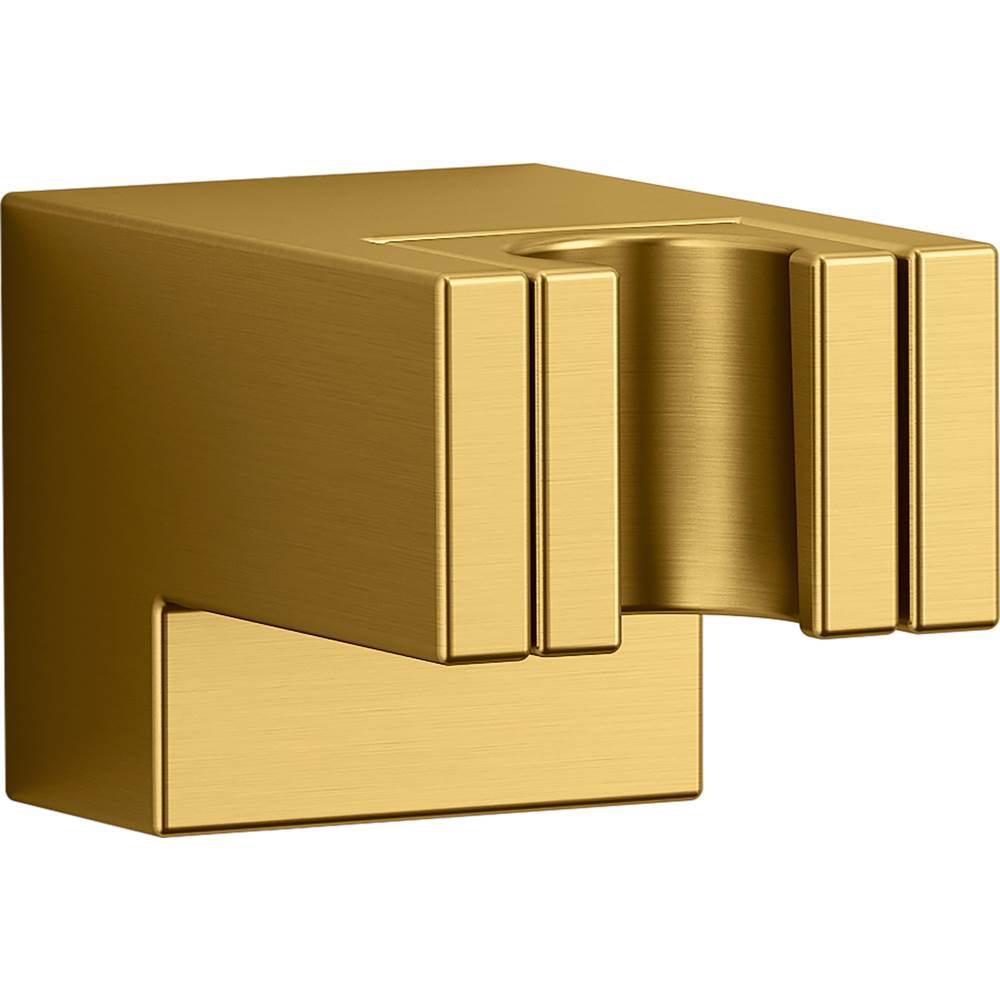 Kohler - Statement Wall-mount handshower holder - Vibrant Brushed Moderne Brass