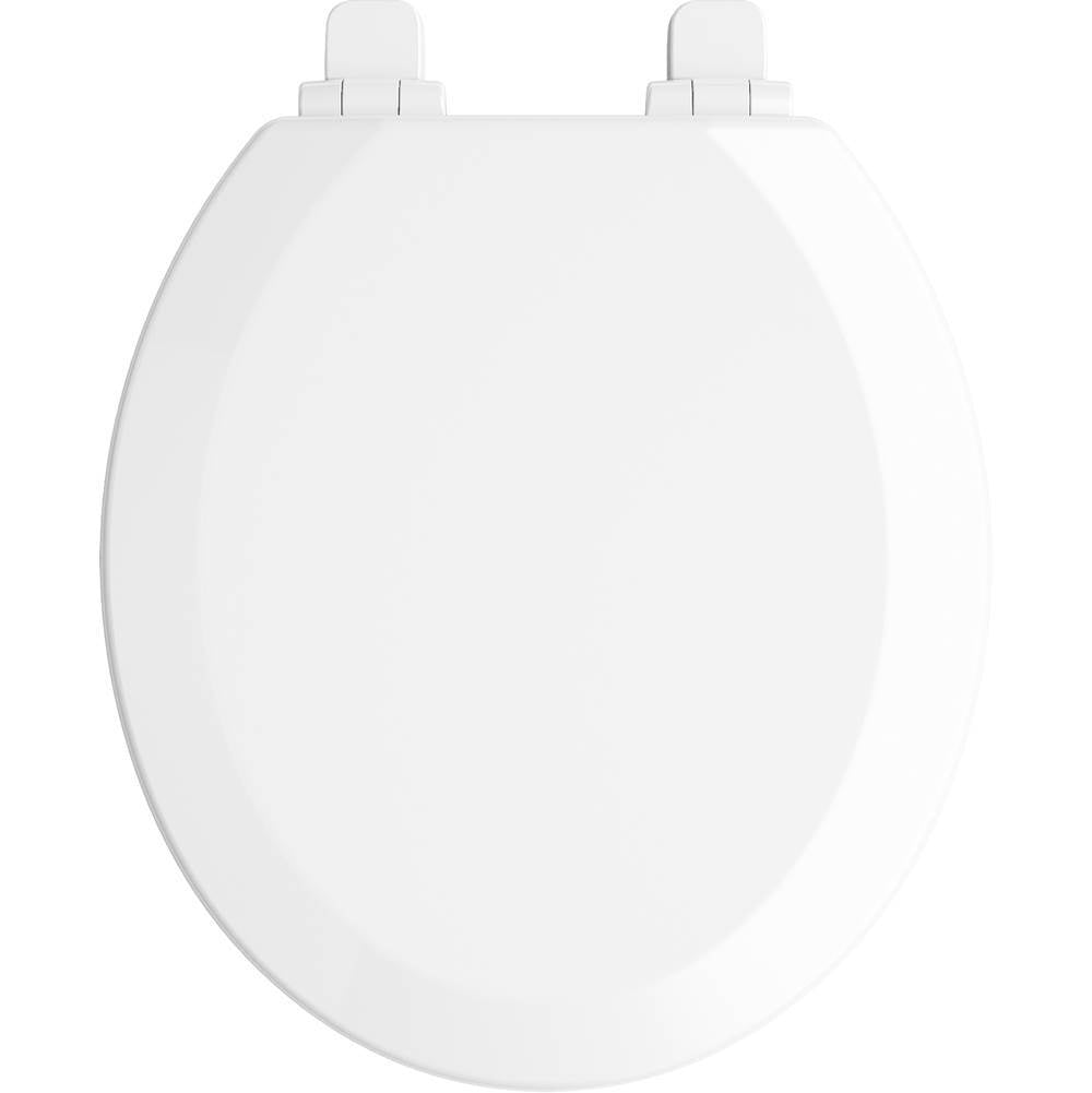 TrikoE Quiet-CloseE round-front toilet seat
