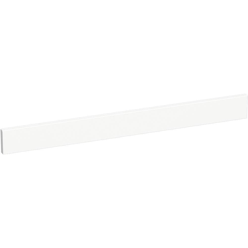 Kohler - Silestone quartz 37'' backsplash - Miami White