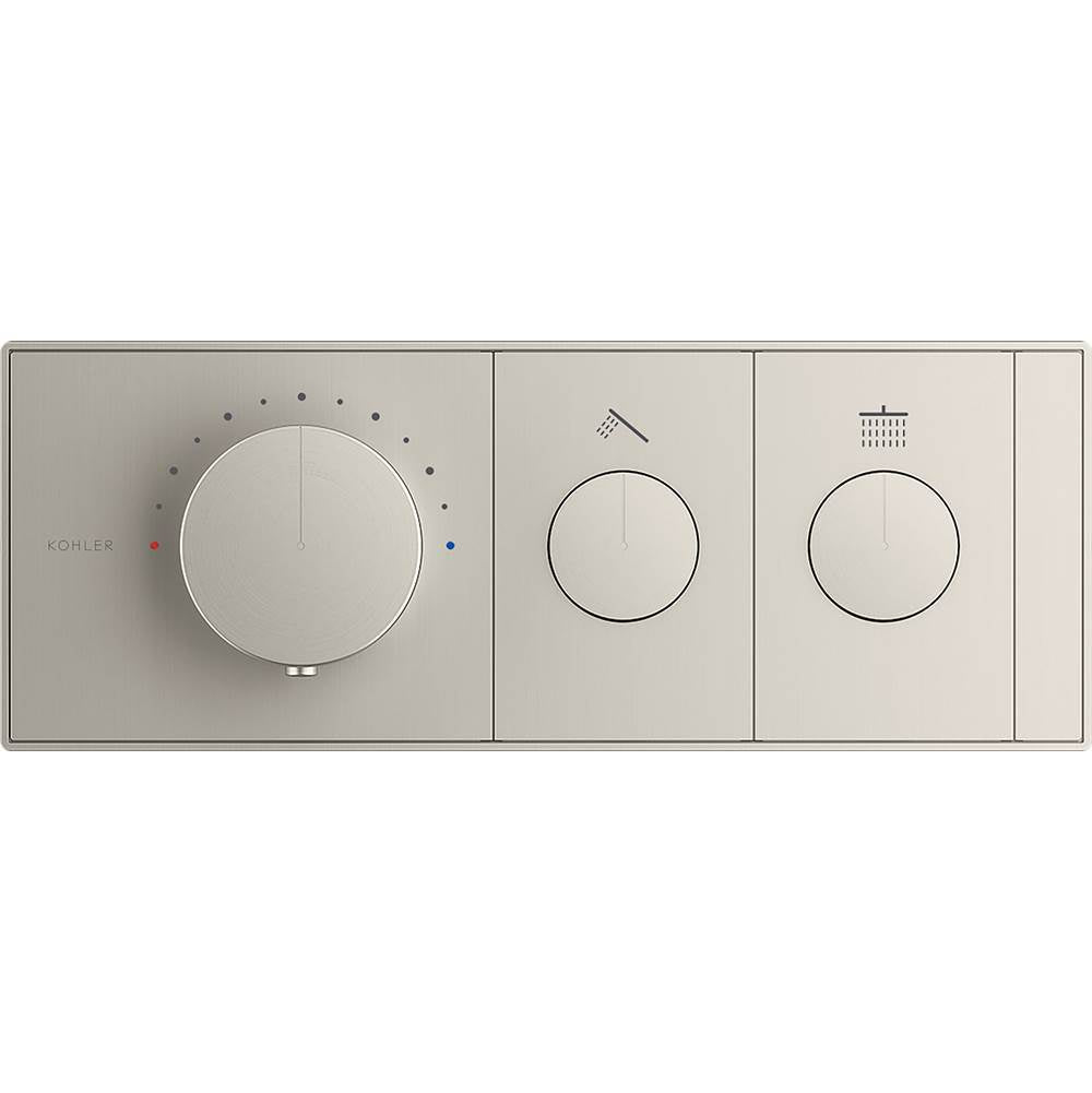 Anthem Two-outlet recessed mechanical thermostatic valve control