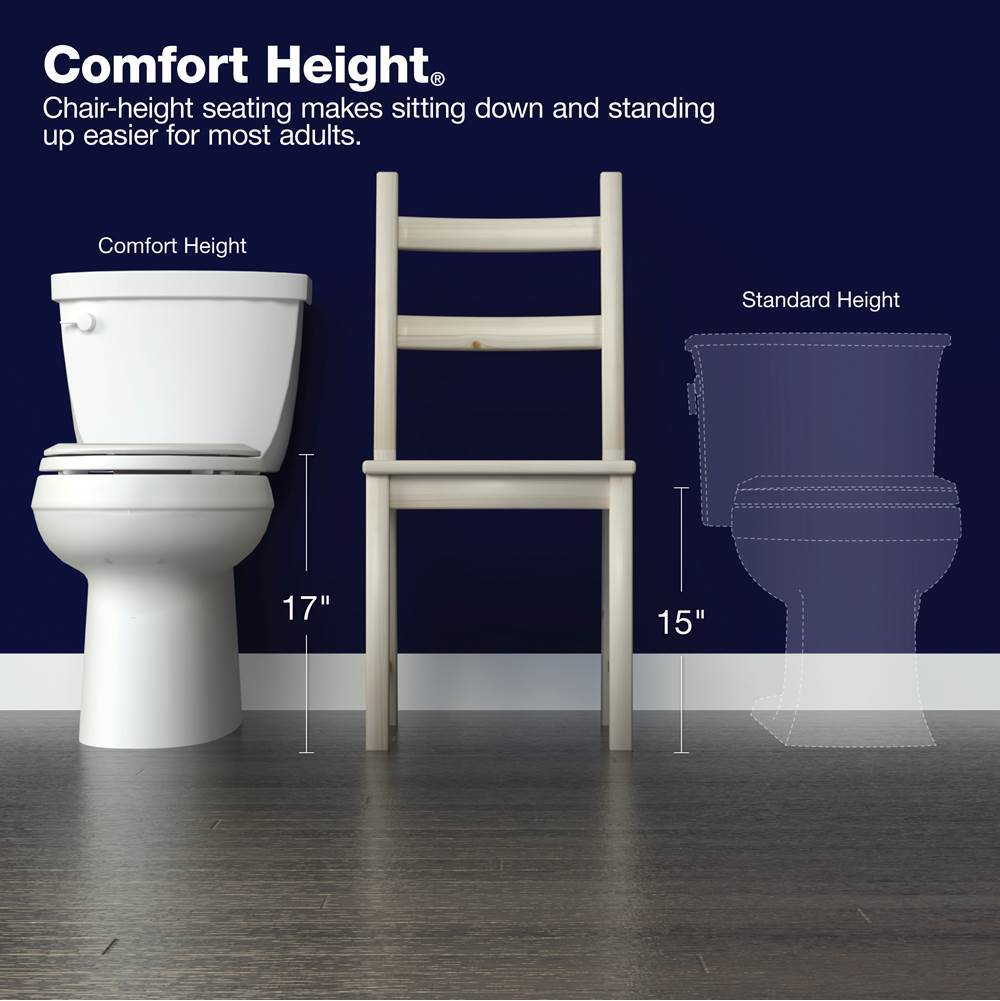 Highline One-piece elongated toilet, 1.28 gpf