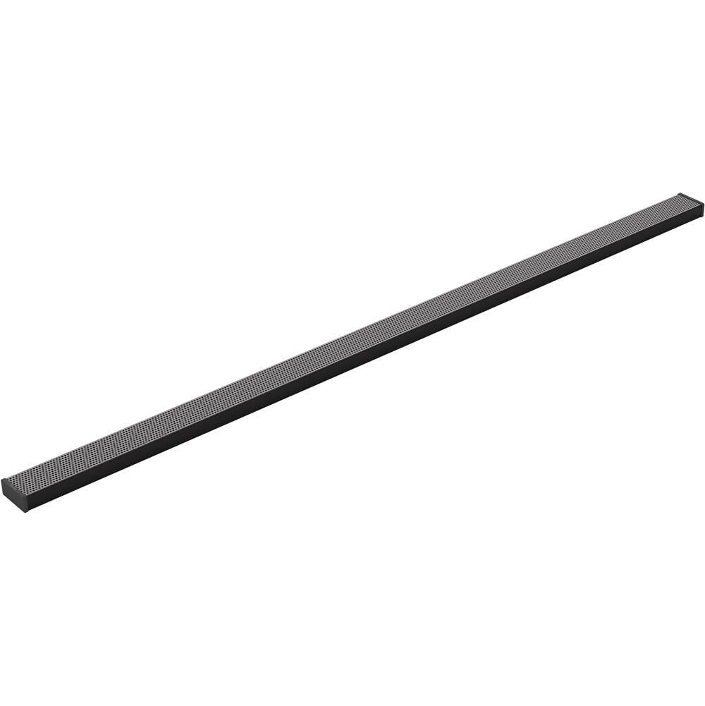 Kohler - 2-1/2'' x 60'' linear drain grate with perforated pattern - Matte Black