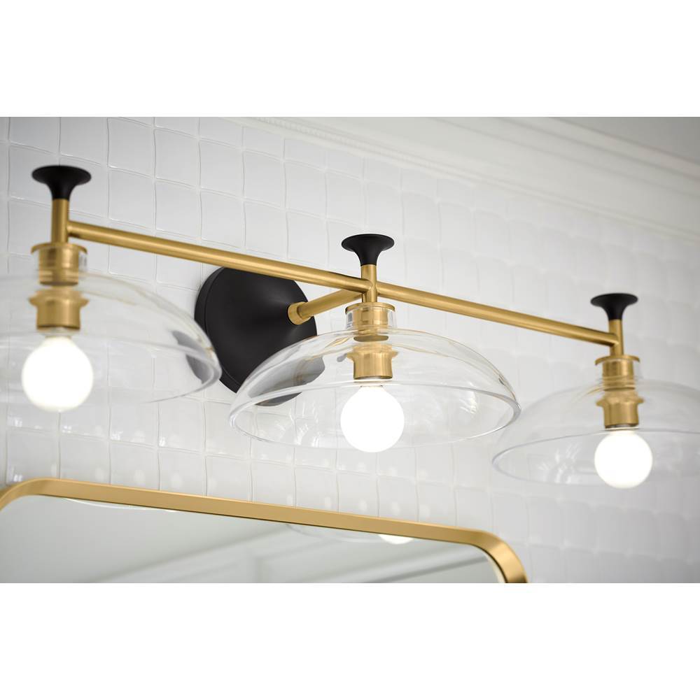 ToneE Three-light sconce