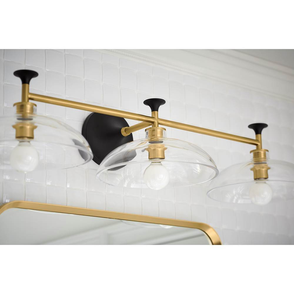 ToneE Three-light sconce