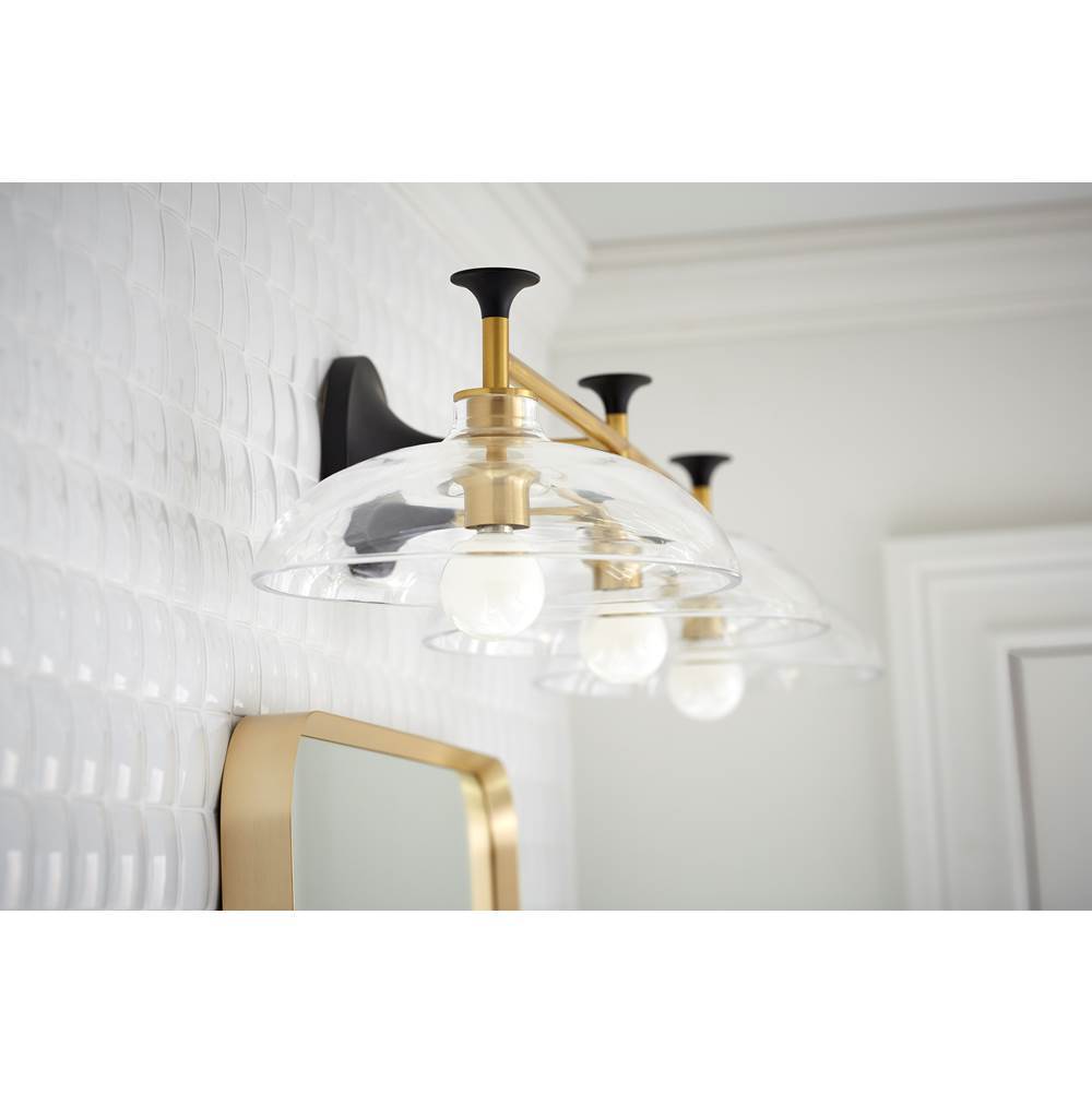 ToneE Three-light sconce