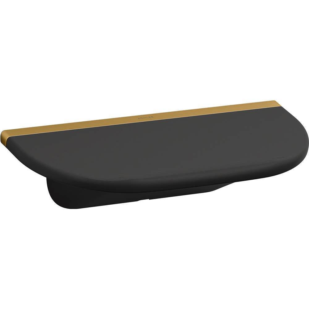 Kohler - Statement Foot ledge - Vibrant Brushed Moderne Brass