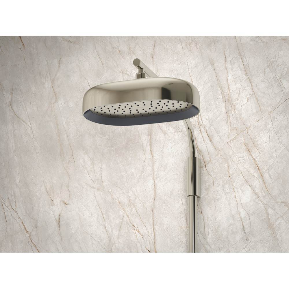 Statement Oblong 12'' single-function rainhead, 1.75 gpm
