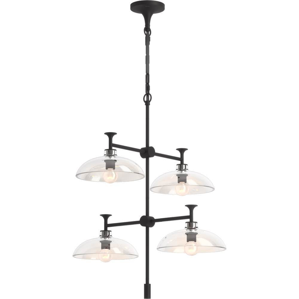 Kohler - ToneE 24'' chandelier - Matte Black