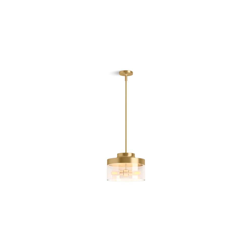 Kohler - Purist 12-1/2'' pendant - Brushed Moderne Brass
