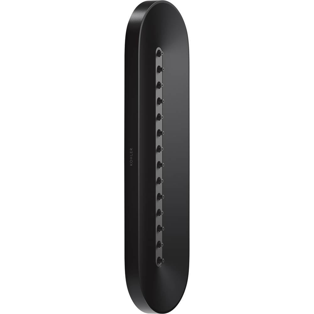Kohler - Statement Oblong Vichy single-function body spray, 2.5 gpm - Matte Black