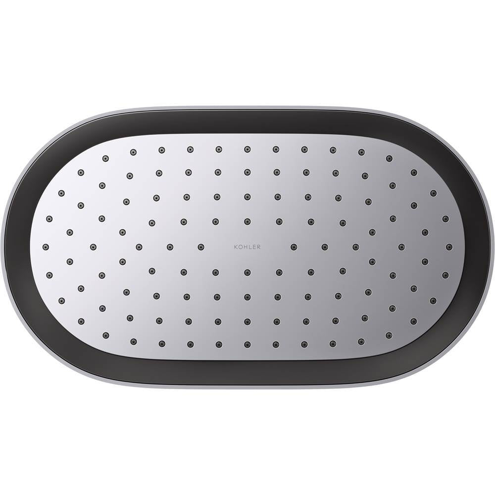 Statement Oblong 14'' single-function rainhead, 2.5 gpm