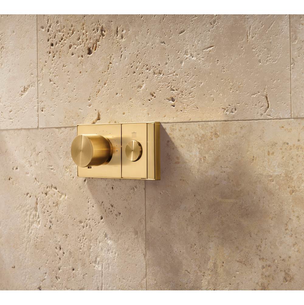 Anthem One-outlet recessed mechanical thermostatic valve control