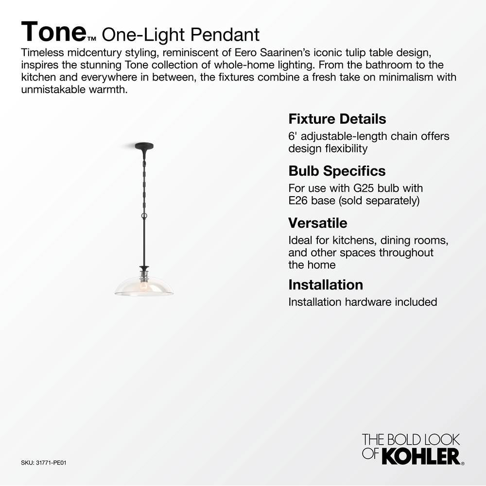 ToneE 15'' pendant