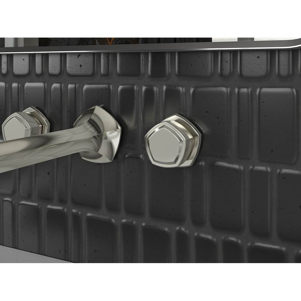 Occasion Wall-mount bathroom sink faucet Knob handle trim, 1.2 gpm