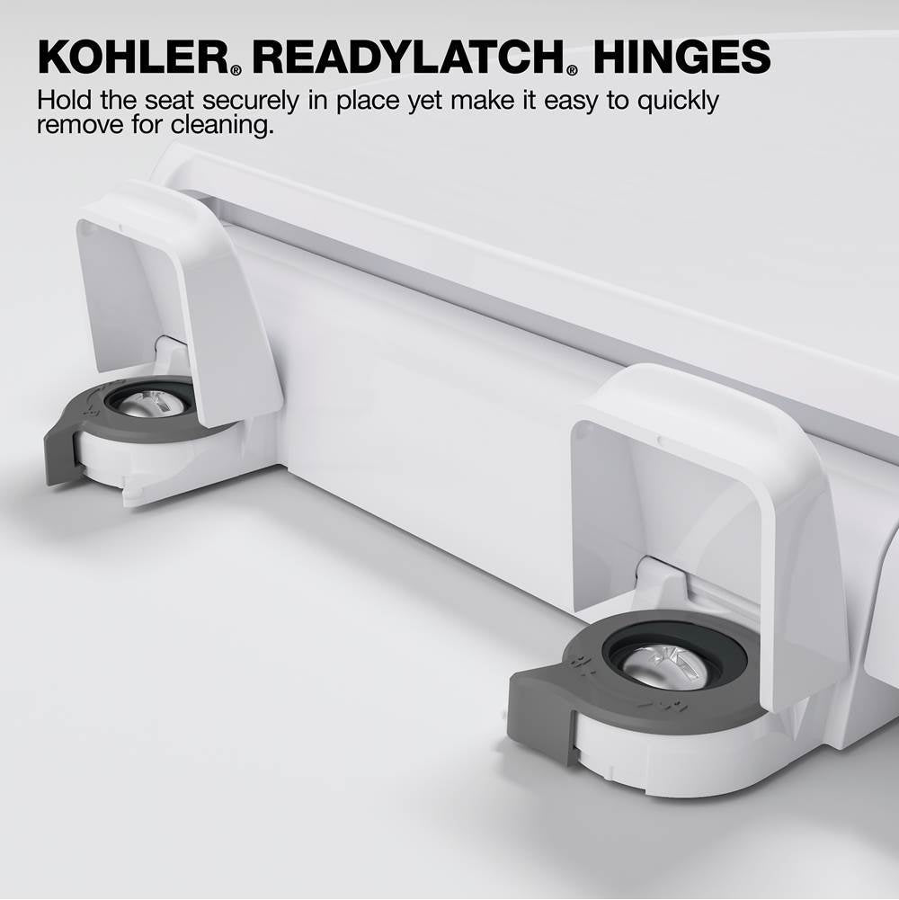 Rutledge Nightlight ReadyLatch Quiet-CloseE round-front toilet seat