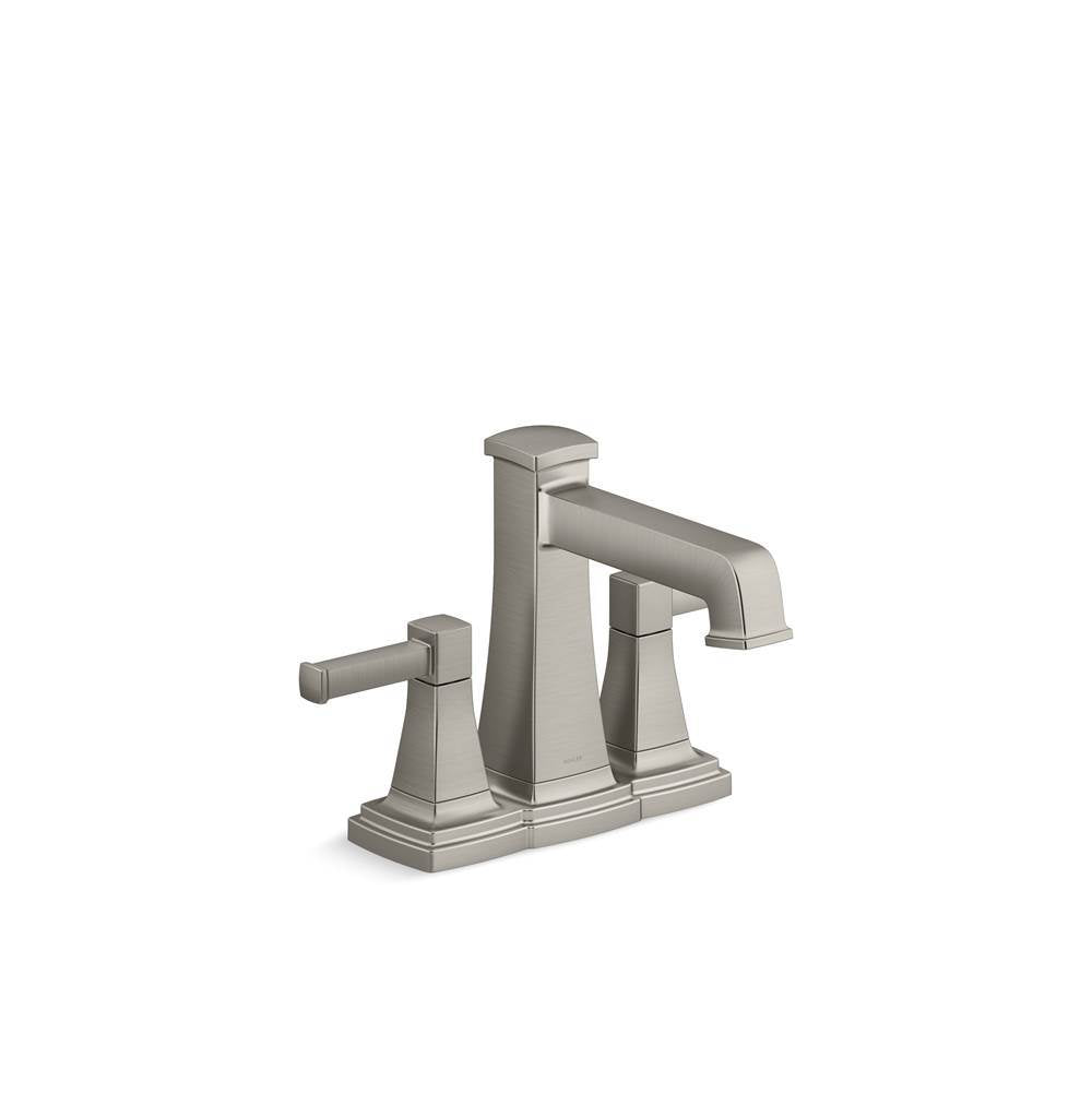 Kohler - Riff Centerset bathroom sink faucet, 0.5 gpm - Vibrant Brushed Nickel