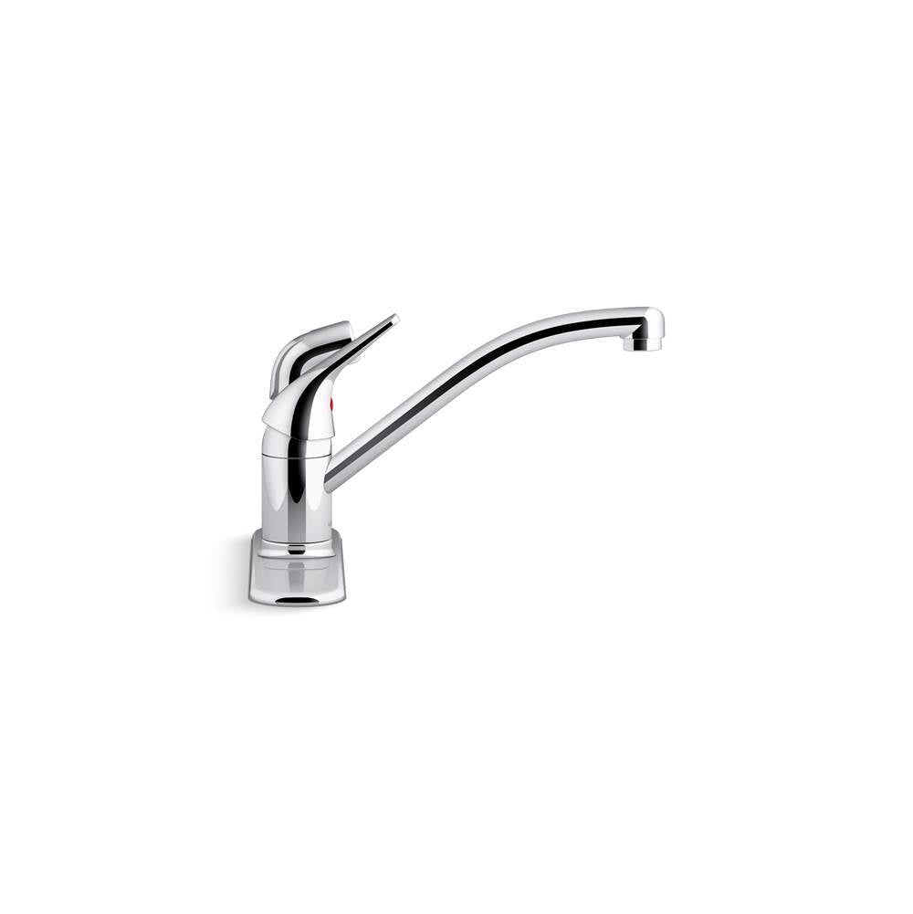 Jolt Single-handle kitchen sink faucet with side sprayer