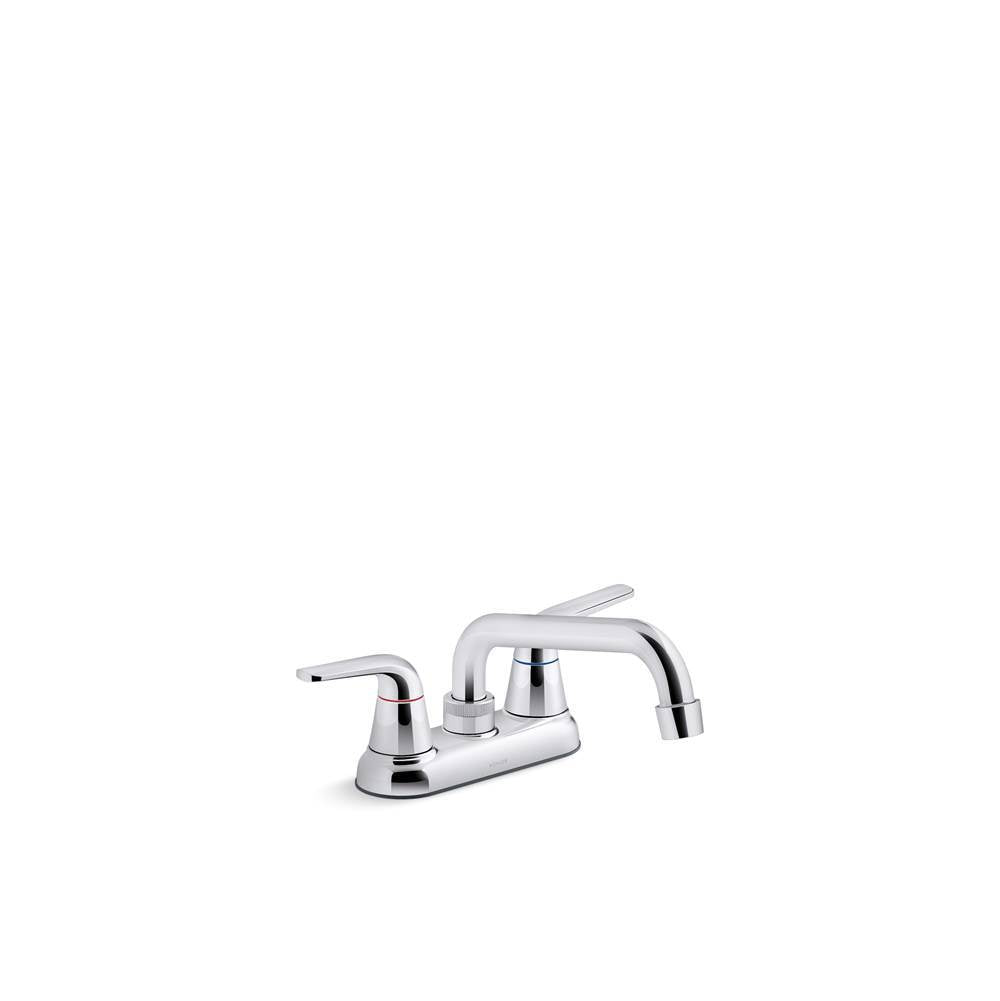 Kohler - Jolt Two-handle utility sink faucet - Polished Chrome