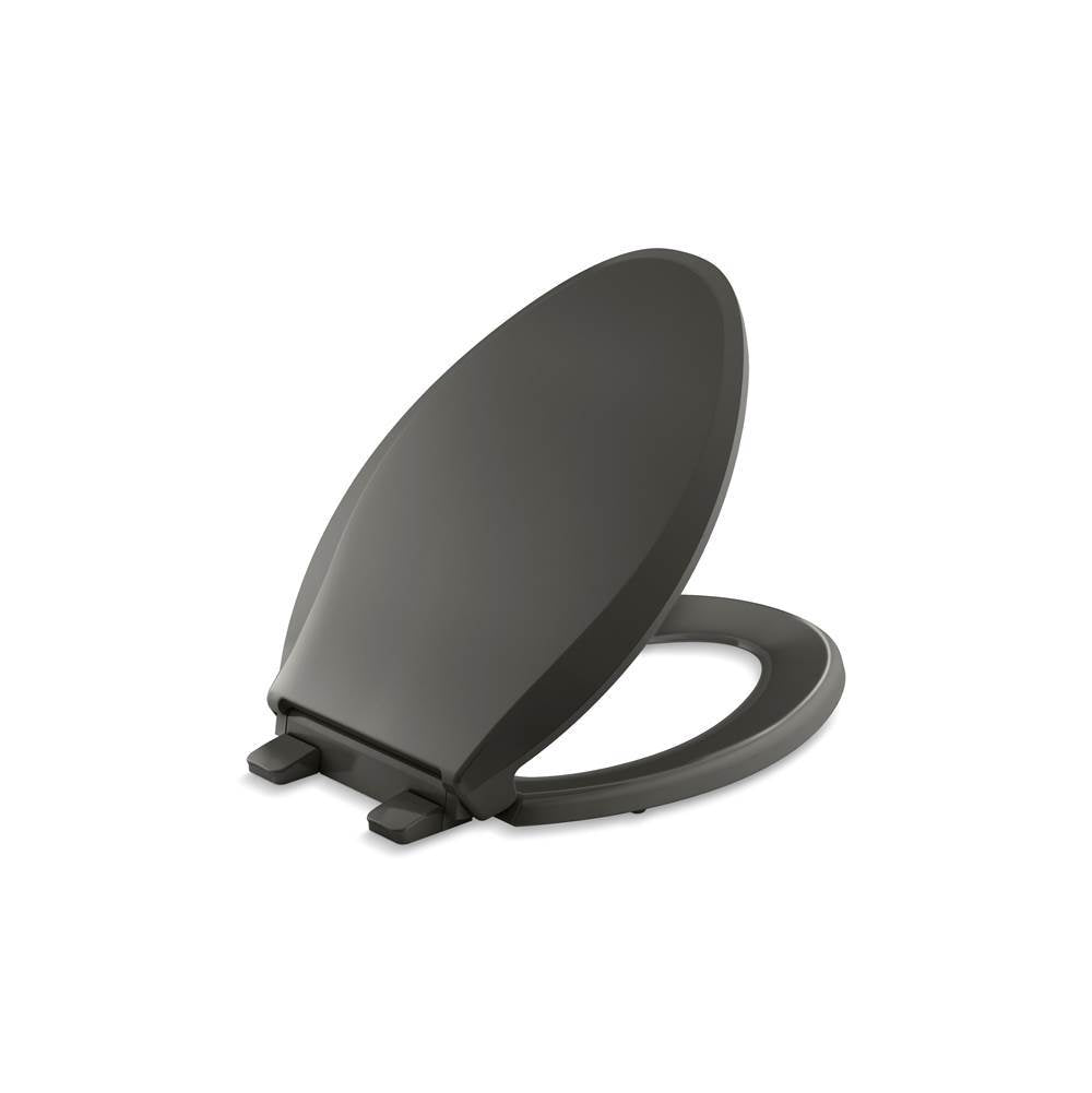 Kohler - Cachet ReadyLatch Quiet-CloseE elongated toilet seat - Thunder Grey