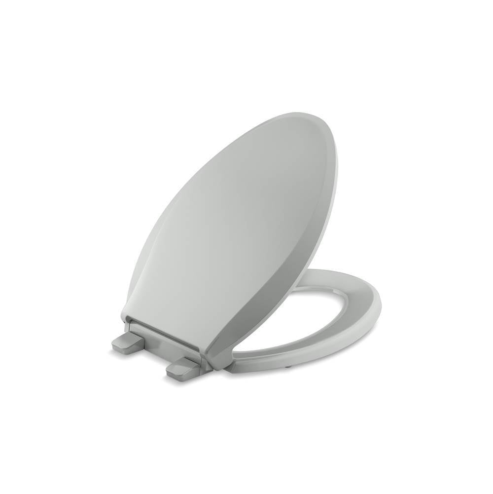 Kohler - Cachet ReadyLatch Quiet-CloseE elongated toilet seat - Ice Grey