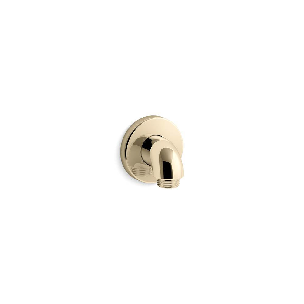 Kohler - Purist Stillness Wall-mount supply elbow with check valve - Vibrant French Gold