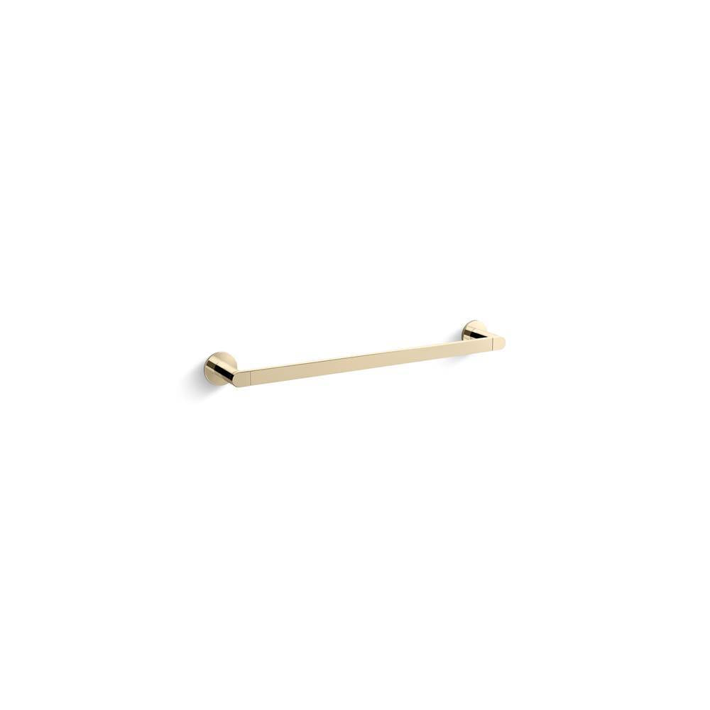 Kohler - Composed 18'' towel bar - Vibrant French Gold