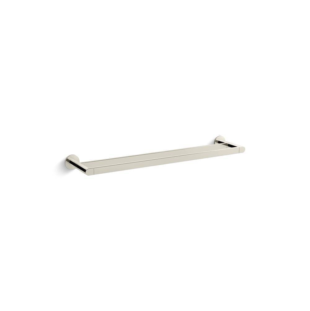 Kohler - Composed 24'' double towel bar - Vibrant Polished Nickel