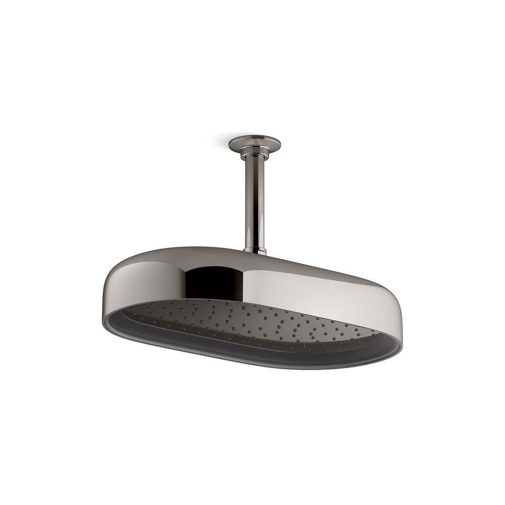 Statement Oblong 14'' single-function rainhead, 2.5 gpm