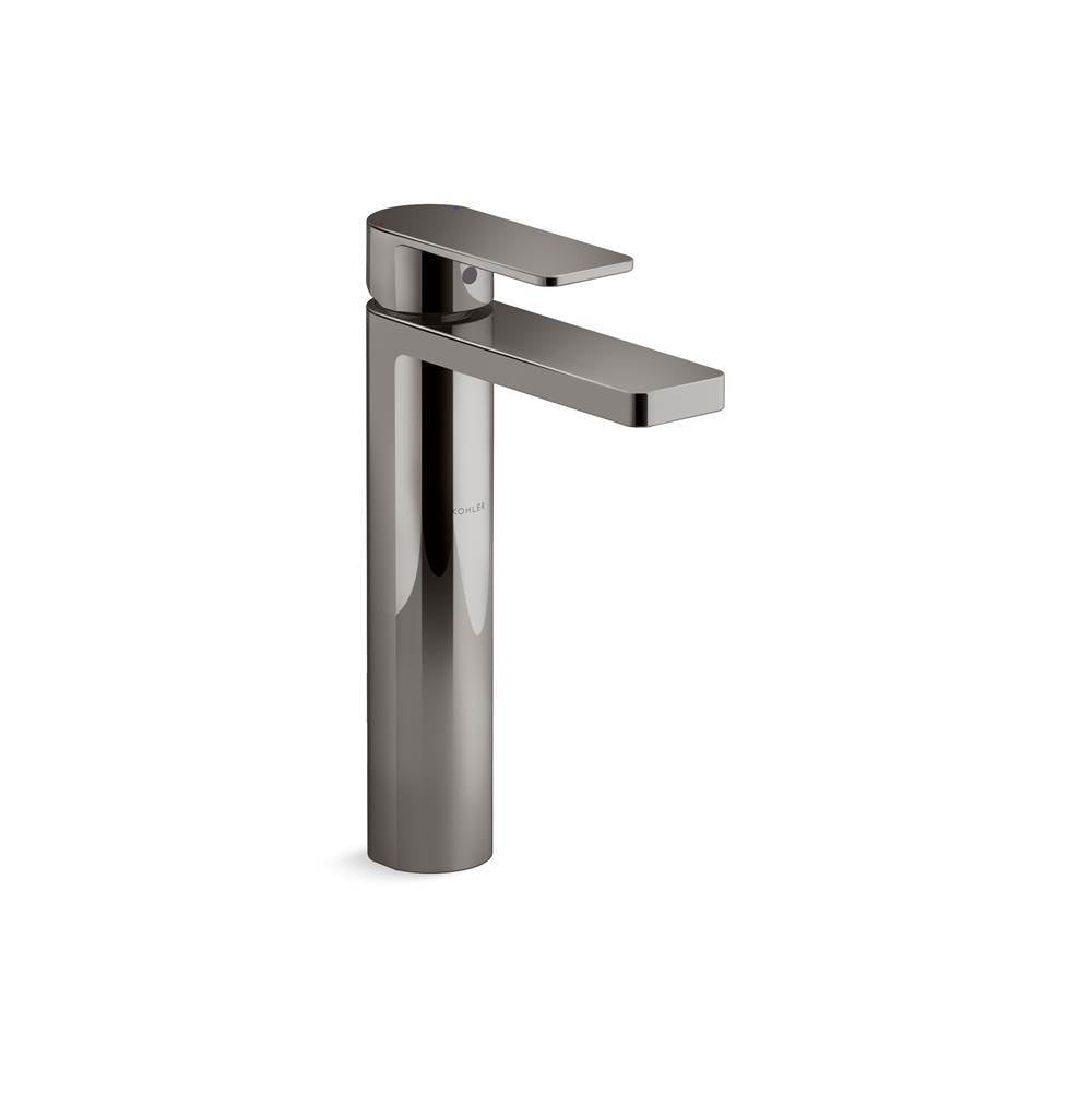 Kohler - Parallel Tall single-handle bathroom sink faucet, 1.0 gpm - Vibrant Titanium