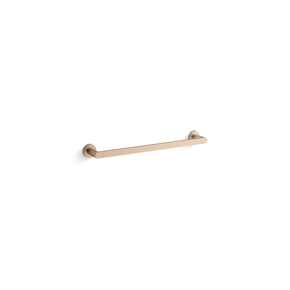 Kohler - Composed 18'' towel bar - Vibrant Brushed Bronze