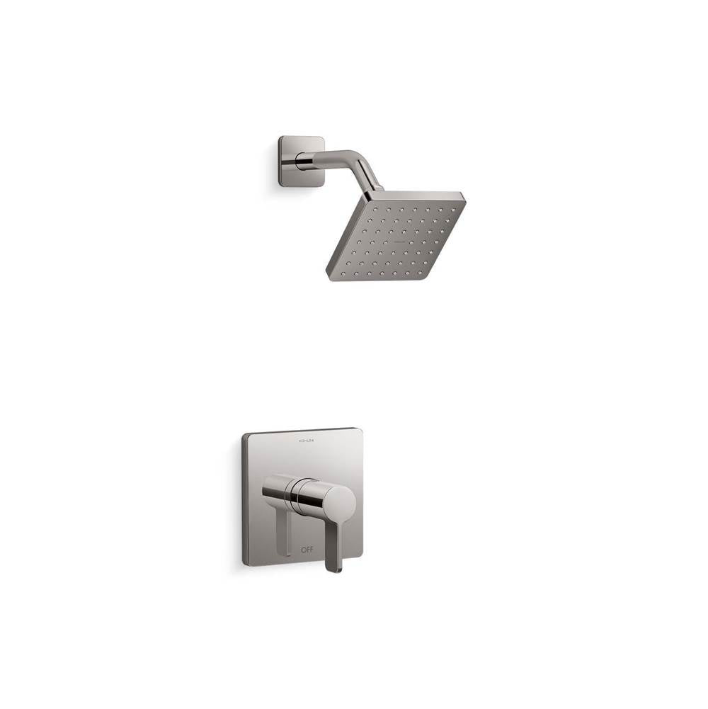 Kohler - Parallel Rite-Temp shower trim kit, 2.5 gpm - Vibrant Titanium