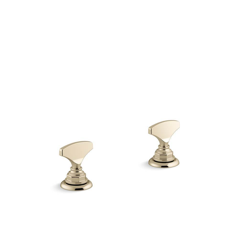 Kohler - Artifacts T-handle bathroom sink faucet handles - Vibrant French Gold