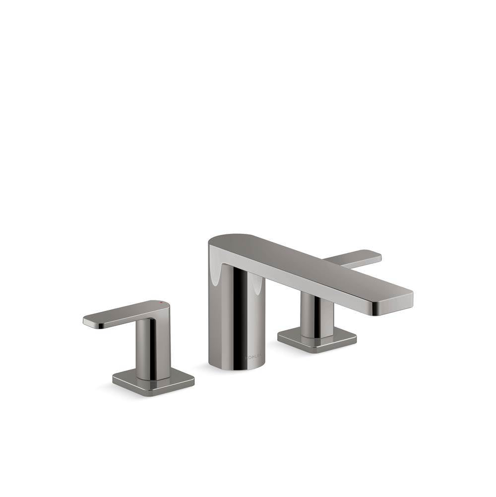 Kohler - Parallel Deck-mount bath faucet - Vibrant Titanium