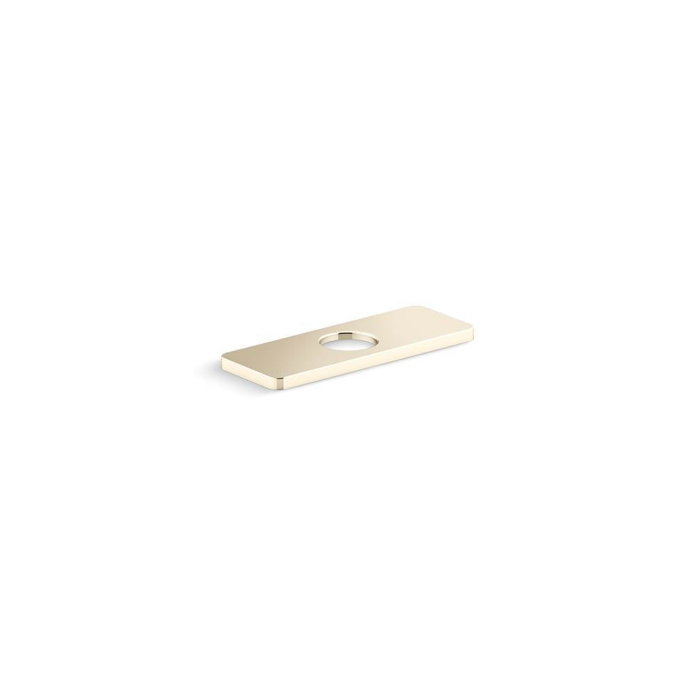 Kohler - Parallel Escutcheon plate - Vibrant French Gold