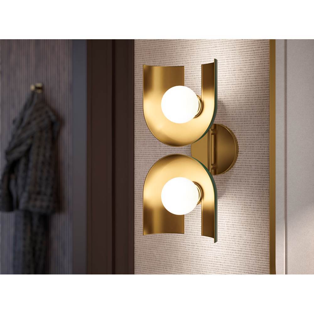 Jabot Two-light sconce