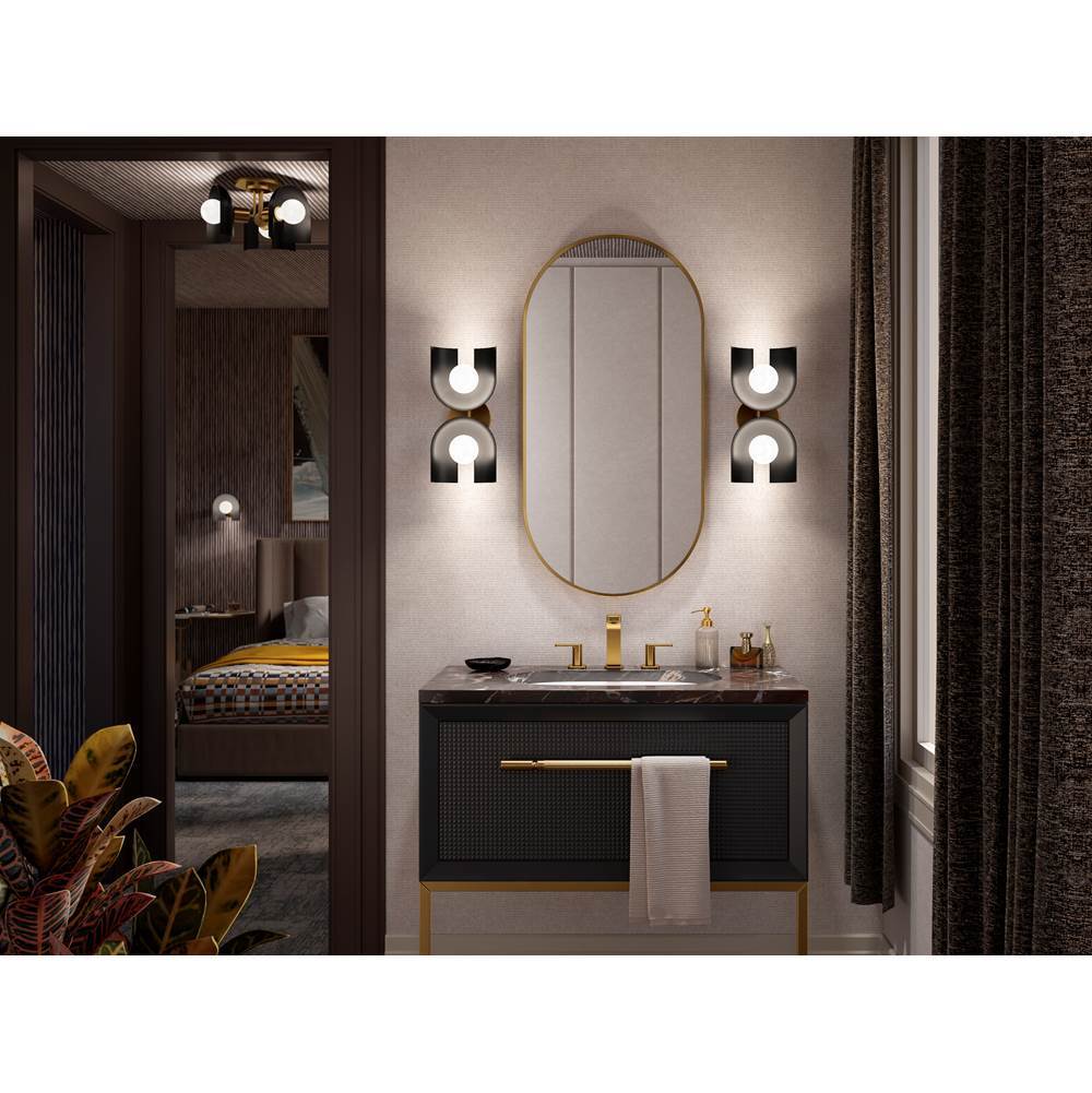 Jabot Two-light sconce