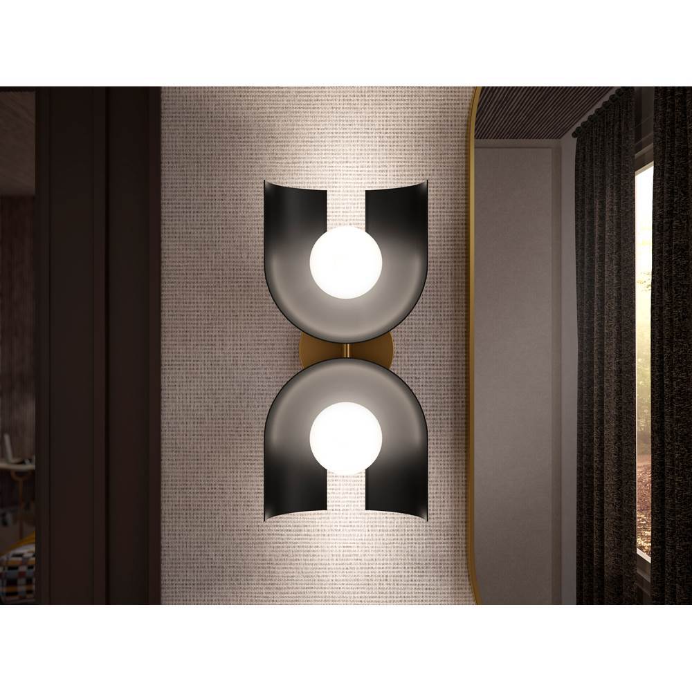 Jabot Two-light sconce