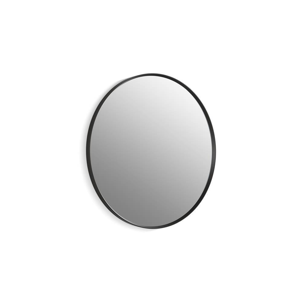 Kohler - Essential 32'' round framed mirror - Matte Black