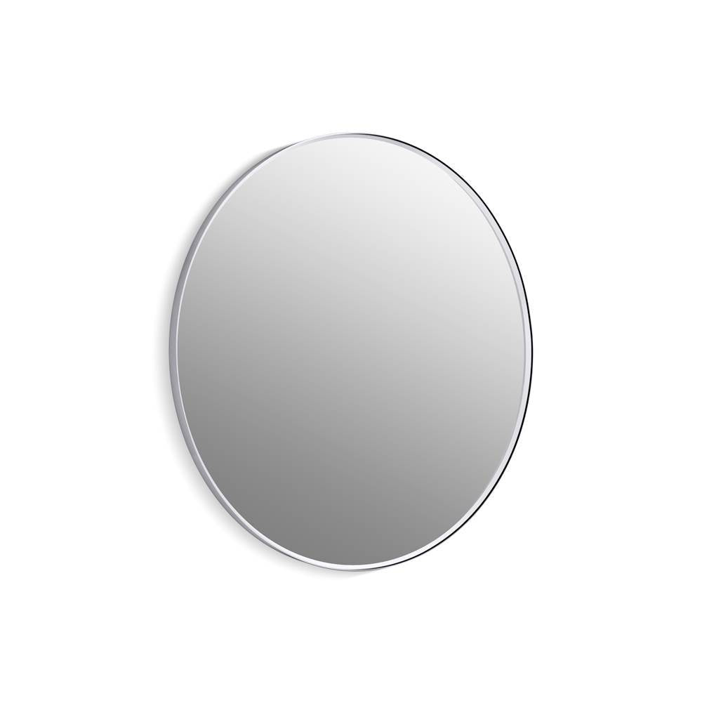 Kohler - Essential 42'' round framed mirror - Polished Chrome