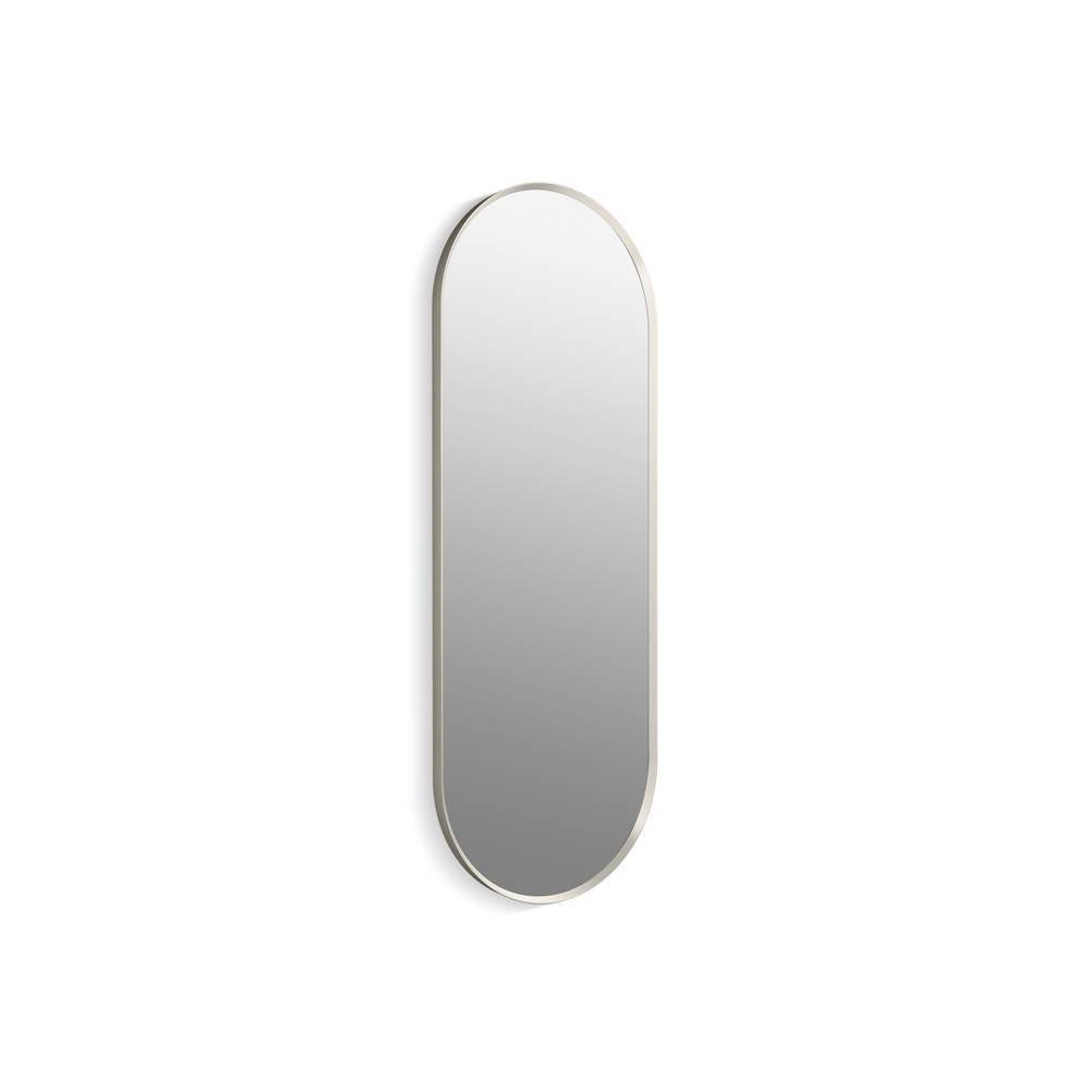 Kohler - Essential 22'' x 60'' capsule framed mirror - Brushed Nickel