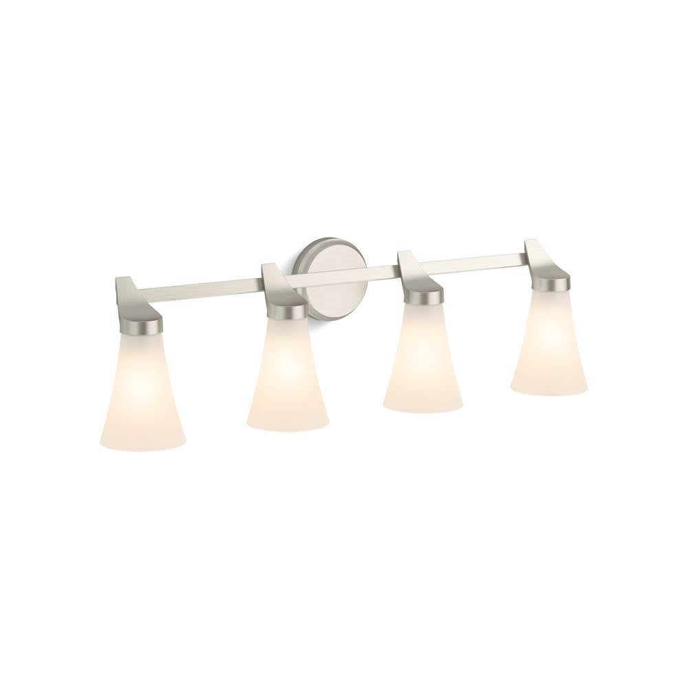 Kohler - SimpliceE Four-light sconce - Brushed Nickel