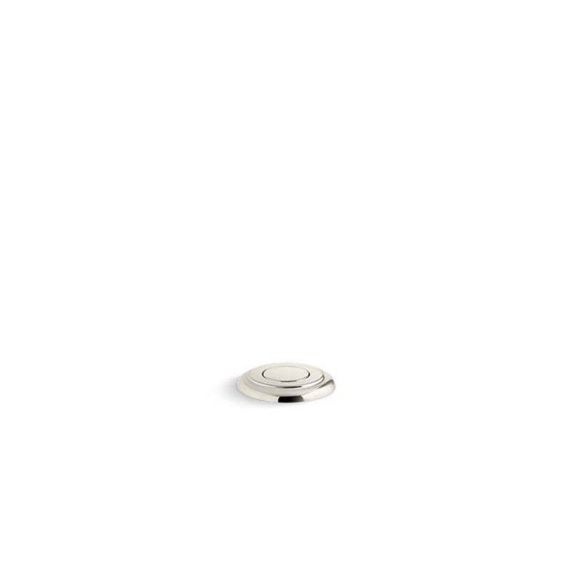 Kohler - Garbage disposal air switch button - Vibrant Polished Nickel