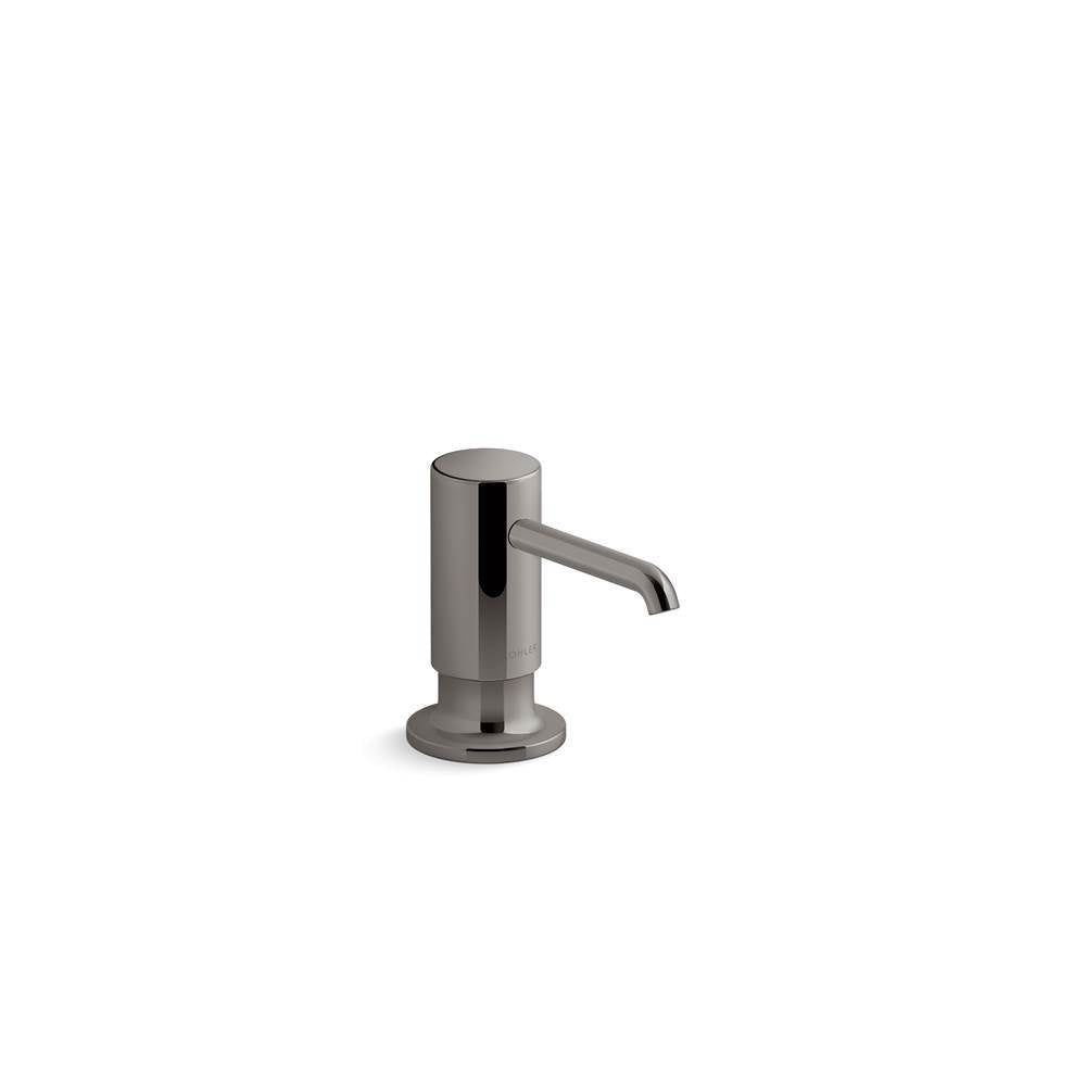 Kohler - Purist Soap/lotion dispenser - Vibrant Titanium