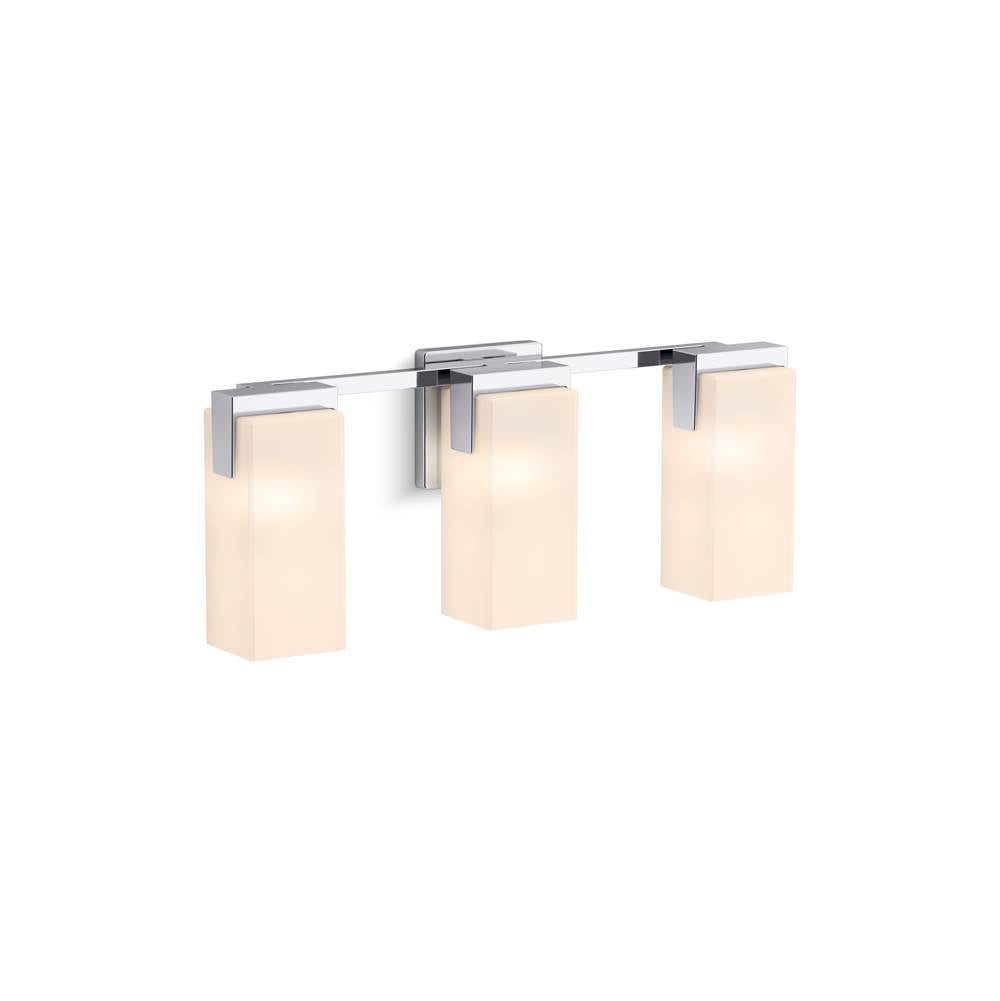 Kohler - HonestyE Three-light sconce - Polished Chrome