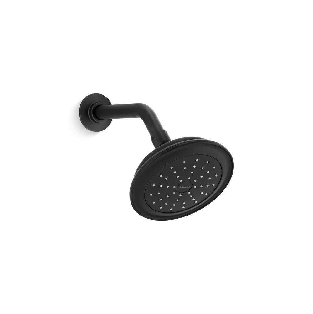 Kohler - Artifacts Single-function showerhead, 1.75 gpm - Matte Black