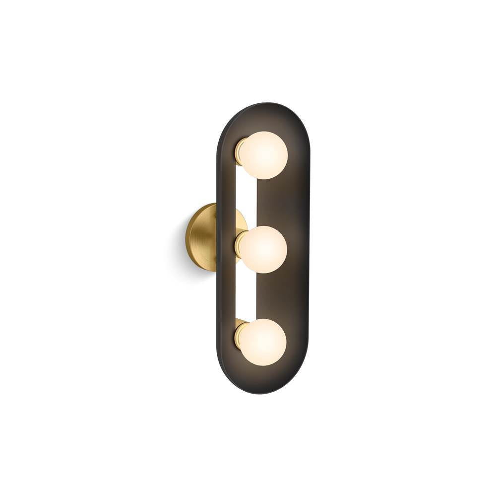 Jabot Three-light sconce