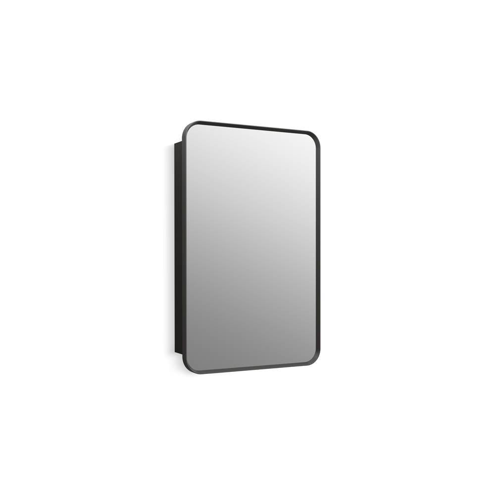 Kohler - Verdera 22'' x 34'' rectangular framed medicine cabinet - Matte Black